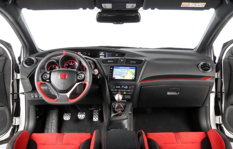 Honda Civic Type R GT. Interior.
